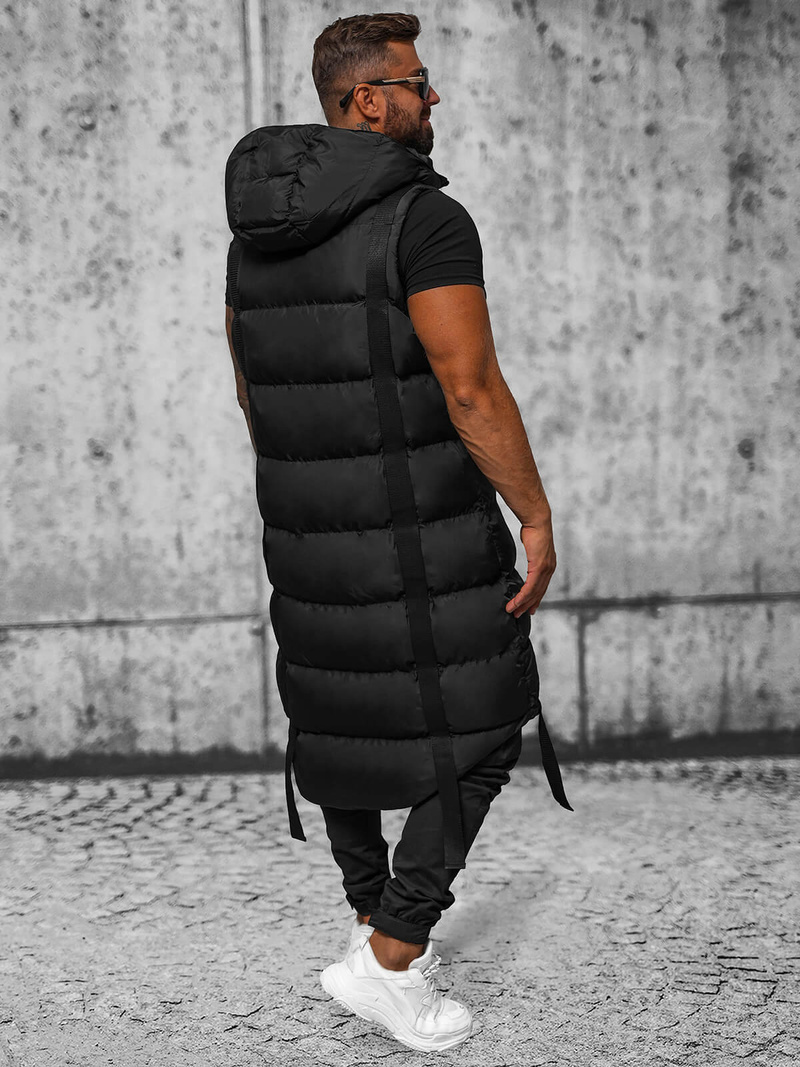 Vestă bărbați neagră OZONEE O/M3201