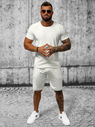 Compleu sport bărbaţi alb OZONEE O/12133Z