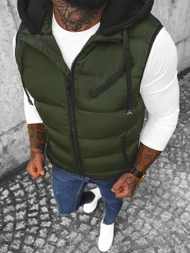 Vestă bărbați kaki OZONEE N/7126