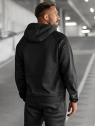 Compleu sport bărbaţi negru OZONEE JS/8C1967/3