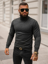 Pulover bărbați antracit OZONEE O/GM303