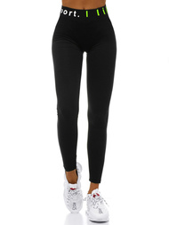 Colanţi femei negru-verde OZONEE O/82353