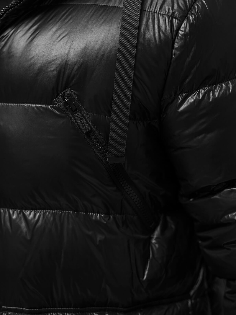 Geacă de iarnă bărbați negru OZONEE O/M3205Z