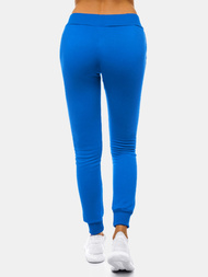 Pantaloni de training femei albaștri OZONEE JS/CK01
