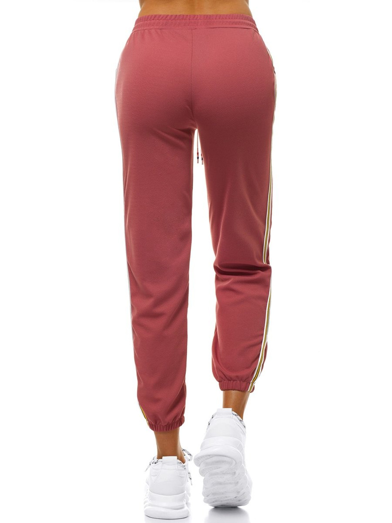 Pantaloni de training femei roz OZONEE JS/1020/B17