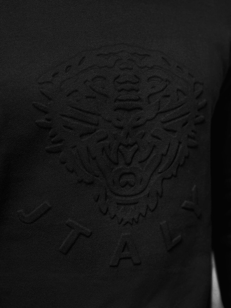 Bluză bărbați neagră OZONEE NB/MF2010