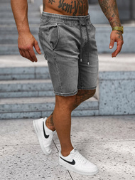 Pantaloni scurti bărbați gri OZONEE NB/MP0314GC