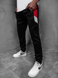 Pantaloni de trening bărbaţi negri OZONEE JS/JZ11026Z