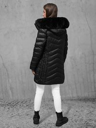 Geacă damă neagra OZONEE JS/5M3162/392