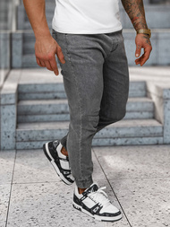 Pantaloni jogger bărbați gri OZONEE NB/MP0272GC