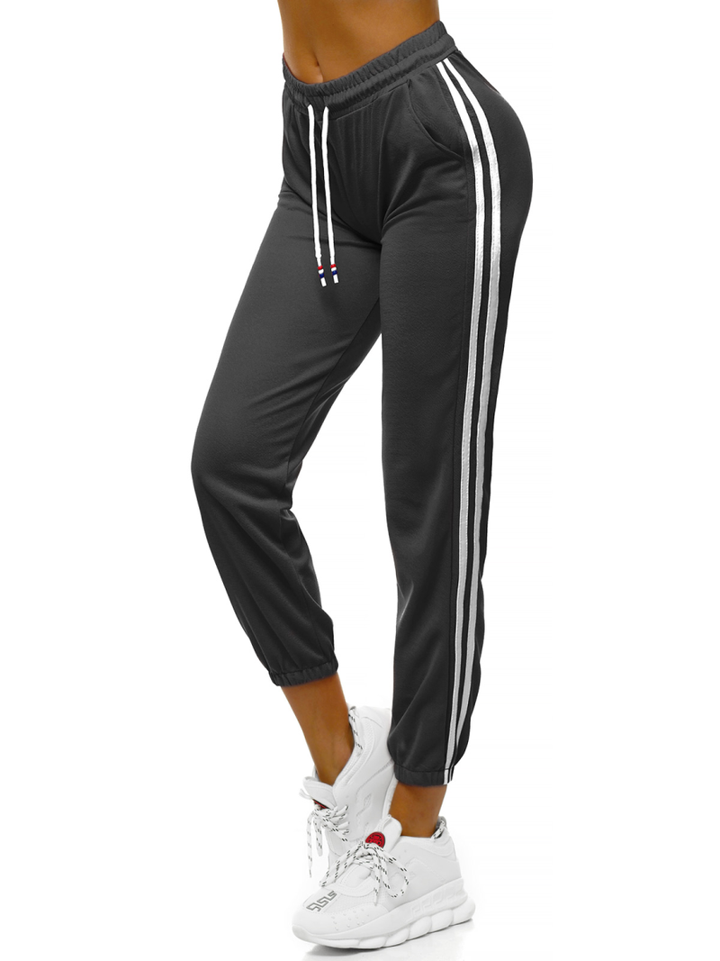 Pantaloni de training femei antracit OZONEE JS/1020/A2