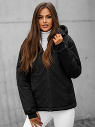 Geacă de iarnă femei neagră OZONEE JS/HH012/1Z