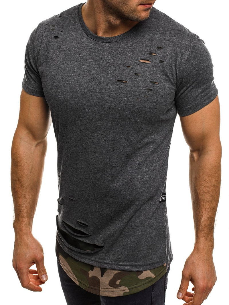 Tricou bărbați antracit OZONEE O/1115