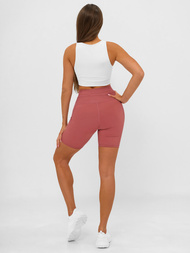 Colanți scurți de damă burgundia OZONEE JS/XY24026S