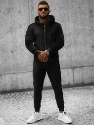 Compleu sport bărbaţi negru OZONEE O/12137