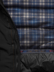 Geacă bărbați neagră OZONEE JS/5M718/392