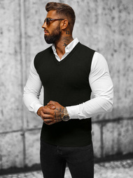 Pulover bărbați negru OZONEE NB/MM6005/4Z