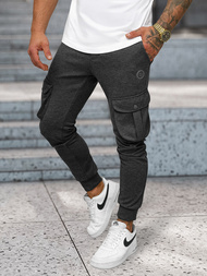 Pantaloni de trening bărbaţi antracit OZONEE C/316Z