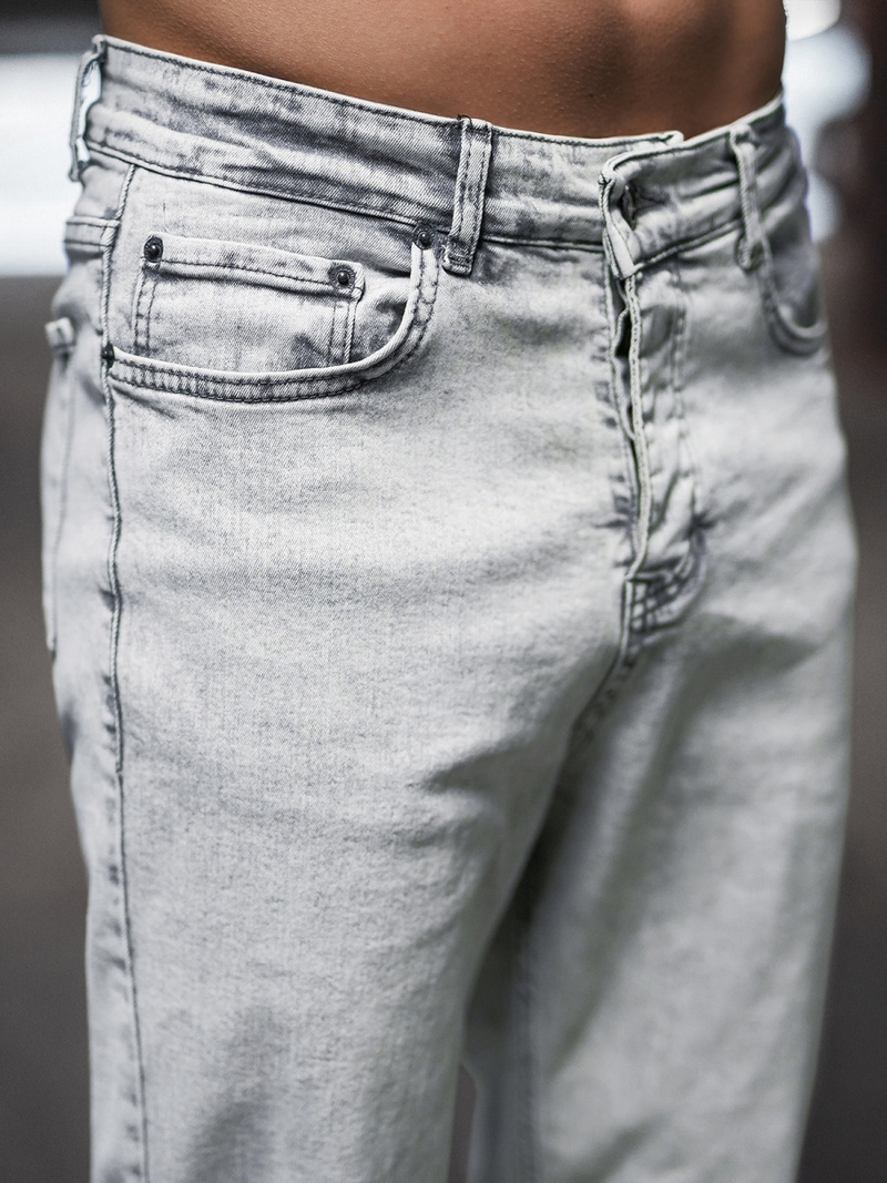 Blugi bărbaţi gri OZONEE DP/780Z