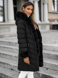 Geacă de femei neagra OZONEE JS/5M3156/392Z