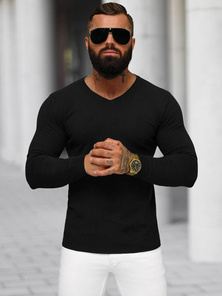 Pulover bărbați negru OZONEE NB/MMB601/4Z