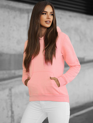 Hanorac femei roz pudră OZONEE JS/W02Z