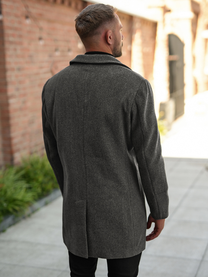 Palton bărbați antracit OZONEE JS/11Z8269