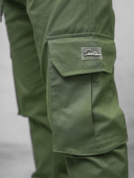 Pantaloni jogger pentru bărbați kaki OZONEE O/G3006Z