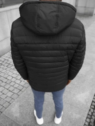 Jachetă bărbați neagră OZONEE JS/M792/392