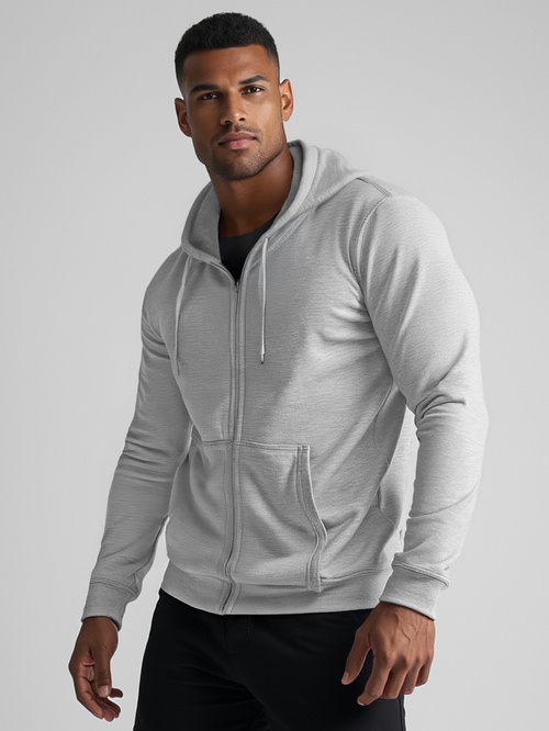 Hanorac bărbați gri OZONEE JS/2008