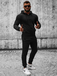 Compleu sport bărbaţi negru OZONEE JS/XW2008