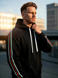 Hanorac bărbați negru OZONEE JS/8B1731/3