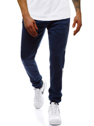 Pantaloni de trening bărbaţi albastru marin OZONEE JS/JZ11013