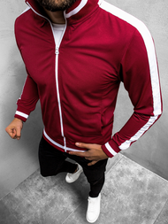 Hanorac bărbați bordo OZONEE O/2126Z