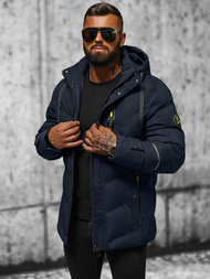 Geacă bărbați albastru marin OZONEE JS/5M3137/215