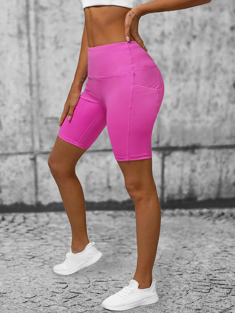 Colanți scurți de damă roz OZONEE O/YY9232A