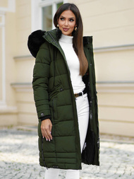 Geacă de femei kaki OZONEE O/W377Z