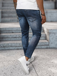 Blugi bărbaţi albaștri închis OZONEE NB/MP0091BS