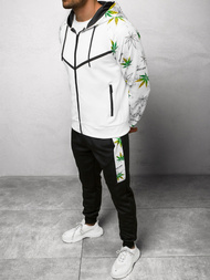 Compleu sport bărbaţi alb OZONEE O/HM703Z