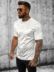Tricou bărbați alb OZONEE O/P1064