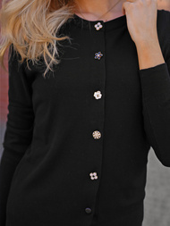 Pulover de dama negru OZONEE JS/53B5210/3