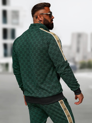 Compleu sport bărbaţi verde OZONEE O/FF5110AB