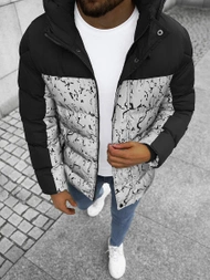 Geacă bărbați argint OZONEE JS/M8113/401