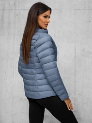 Jachetă de femei oţel OZONEE JS/11Z8170Z