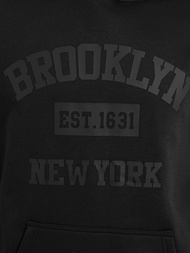 Hanorac bărbați negru OZONEE JS/8B1969/3