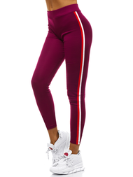 Colanţi femei bordo OZONEE JS/1036/A13