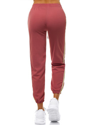 Pantaloni de training femei roz OZONEE JS/1020/B17