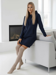 Hanorac femei albastru marin OZONEE JS/YS10005/25Z