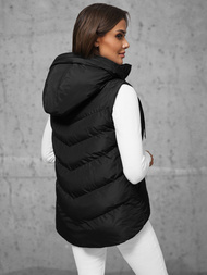 Vestă femei neagră OZONEE JS/5M3176/392