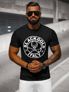 Tricou bărbați negru OZONEE NB/MT3074